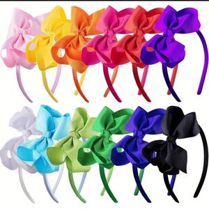 Vibrant Bow Hairbands Collection for Kids